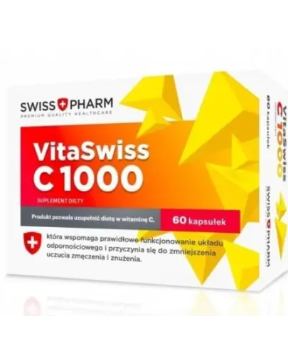 SWISSPHARM Witamina C 1000 mg 60 kaps.