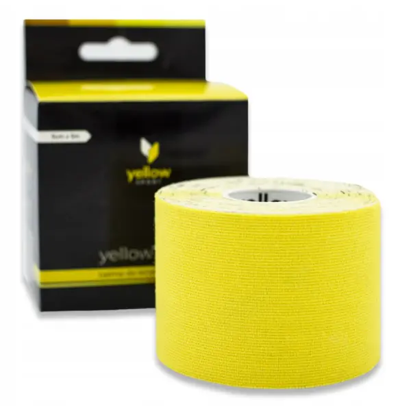 TAŚMA DO KINESIOTAPINGU 5 CM X 5 M ŻÓŁTA YELLOWSPORT