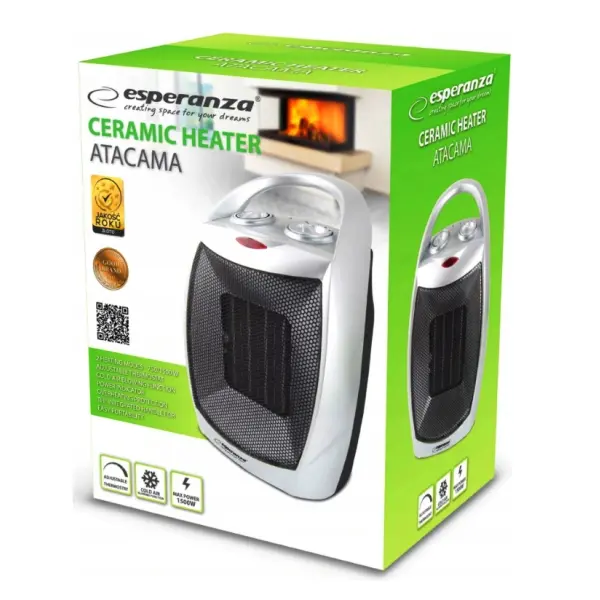 TERMOWENTYLATOR CERAMICZNY ESPERANZA ATACAMA