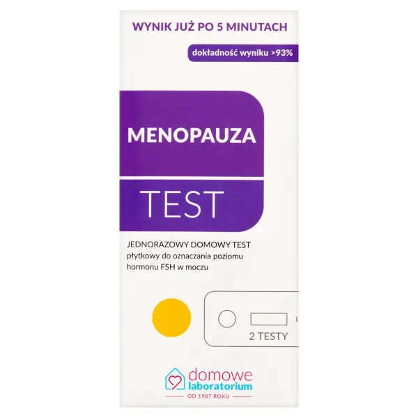 Menopauza Test, 2 sztuki