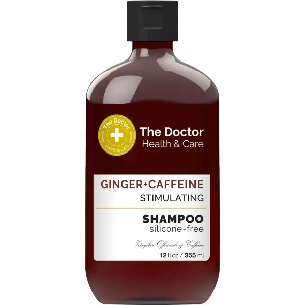 The Doctor Health & Care Szampon do włosów Imbir i Kofeina, 355 ml