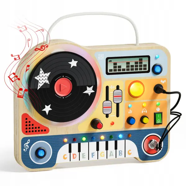 TOPBRIGHT INTERAKTYWNA TABLICA MUZYCZNA MAŁY DJ 36M+ 