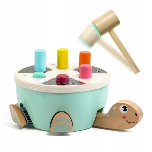 TOPBRIGHT ŻÓŁW DREWNIANA WBIJANKA GAR MOTORYCZNA 18m+