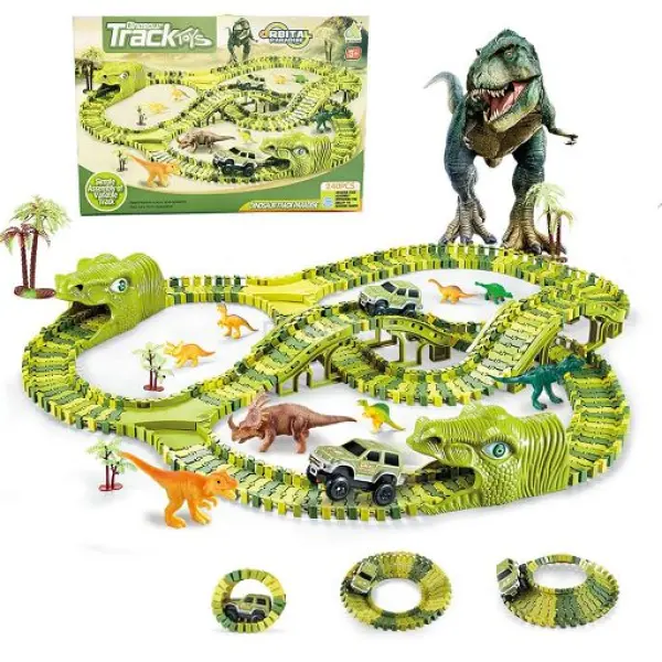 TOR DINOZAUR TRACK TOYS 270 ELEMENTÓW 