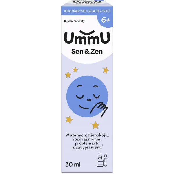 UMMU SEN&ZEN 6+ KROPLE DLA DZIECI MELISA RUMIANEK 30ML