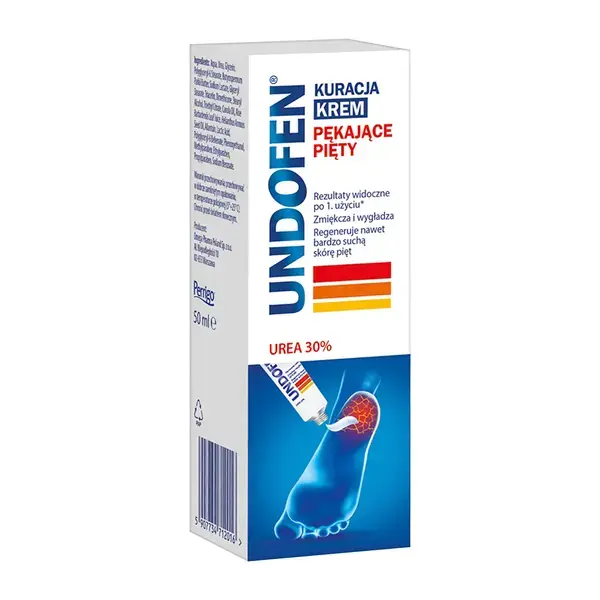 UNDOFEN Krem na pękające pięty - 50 ml