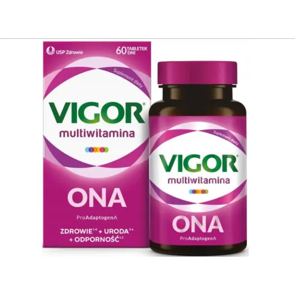 USP ZDROWIE VIGOR ONA MULTIWITAMINA DLA KOBIET 60 TABLETEK