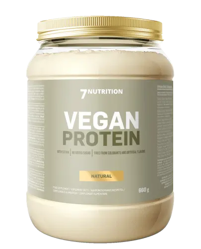 VEGAN PROTEIN ODŻYWKA BIAŁKOWA NATURALNA 660 G 7NUTRITION