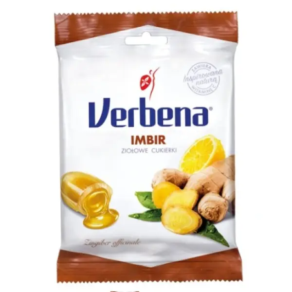 VERBENA IMBIR Ziołowe WITAMINA C 60g