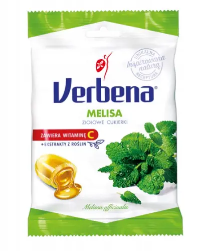 VERBENA MELISA Z WITAMINĄ C CUKIERKI 60 G 
