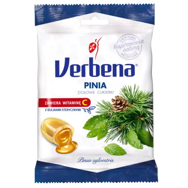 VERBENA PINIA Z WITAMINĄ C CUKIERKI 60 G 