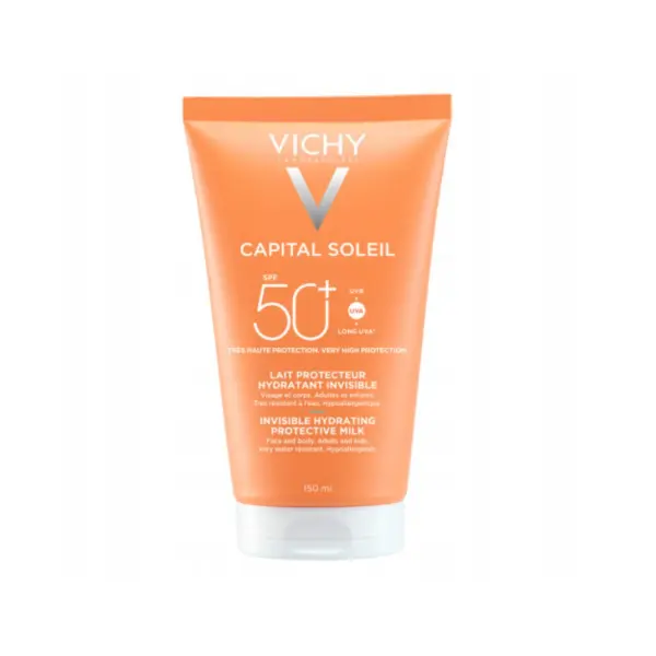 VICHY CAPITAL SOLEIL MLECZKO OCHRONNE DO TWARZY I CIAŁĄ SPF 50+