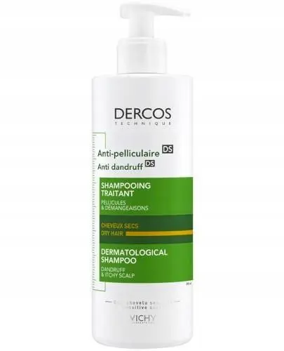 Vichy Dercos szampon przeciwłupieżowy do włosów suchych