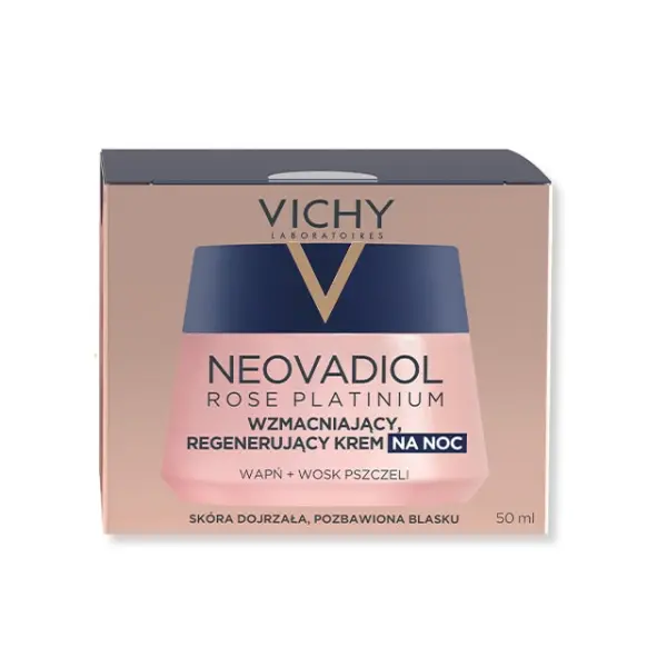VICHY NEOVADIOL ROSE PLATINIUM WZMACNIAJĄCY REGENERUJĄCY KREM NA NOC 50ML