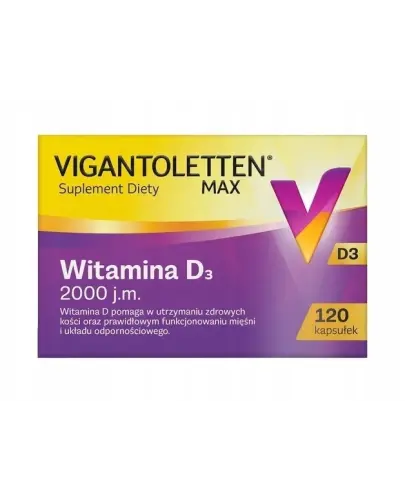 Vigantoletten Max 2000j.m. 120 kaps