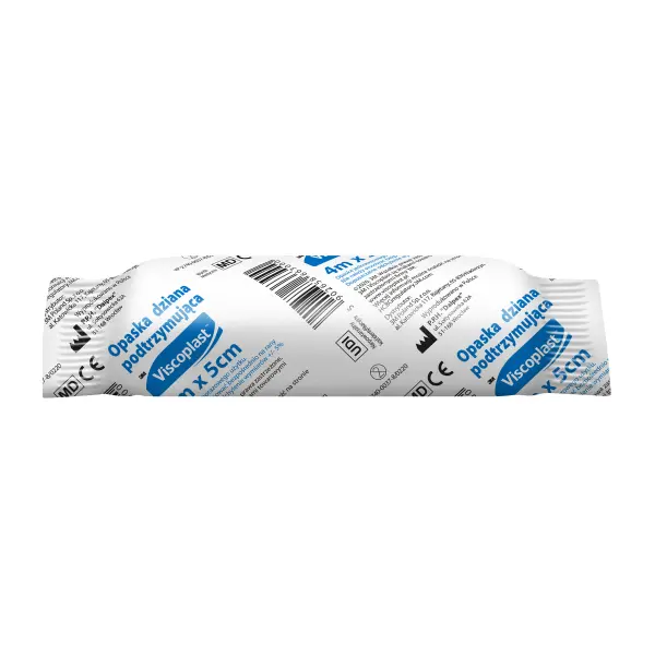VISCOPLAST OPASKA DZIANA PODTRZYMUJĄCA 4M X 5 CM 1 SZTUKA