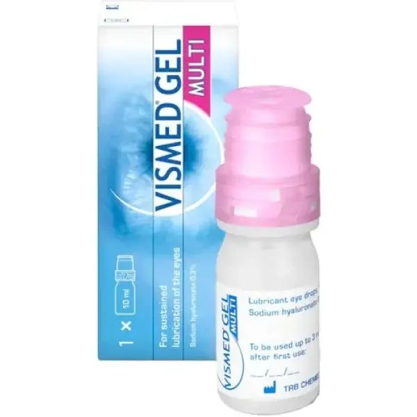 VISMED GEL MULTI NAWILŻAJĄCE KROPLE DO OCZU 10ML