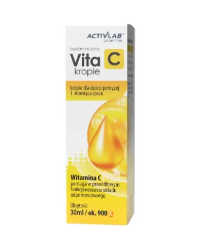 VITA C KROPLE Z WITAMINĄ C 30 ML  ACTIVLAB 