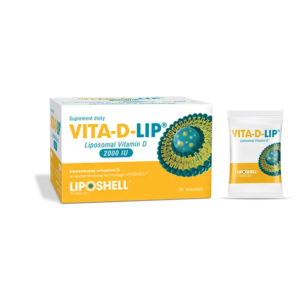 Vita-D-Lip Liposomal Vitamin D 2000 IU Żel, 30 saszetek po 5 g