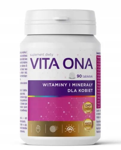 VITA ONA WITAMINY I MINERAŁY DLA KOBIET 90 TABLETEK