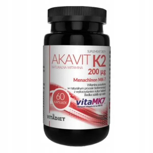 VITADIET AKAVIT K2 200 60 KAPS.