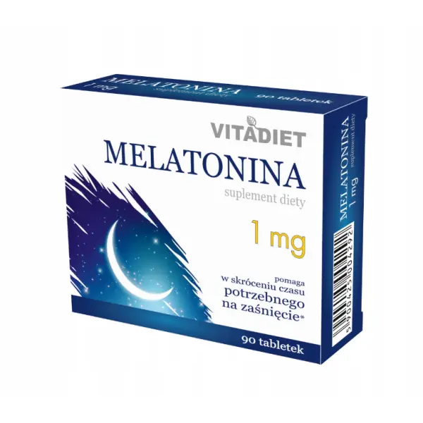 VITADIET Melatonina 1 mg 90 tabl.