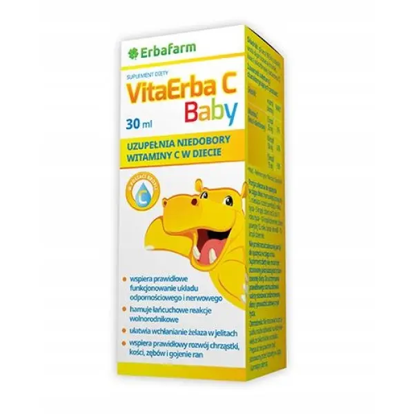 VITAERBA C BABYWITAMINA C DLA DZIECI KROPLE 30 ML