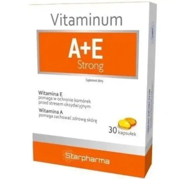 Vitaminum A + E Strong, 30 kapsułek STARPHARMA