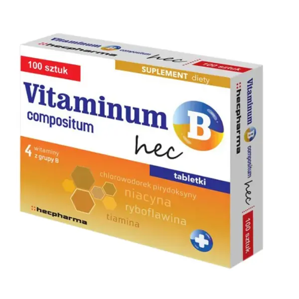 Vitaminum B compositum Hec 100 tabl.