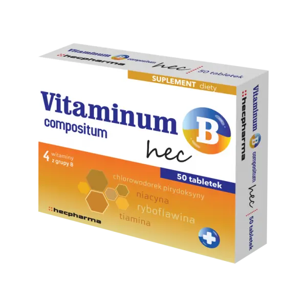 Vitaminum B compositum Hec 50 tabl.