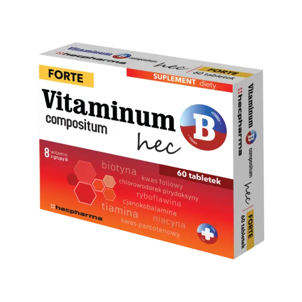 Vitaminum B compositum Hec Forte 60 tabl.