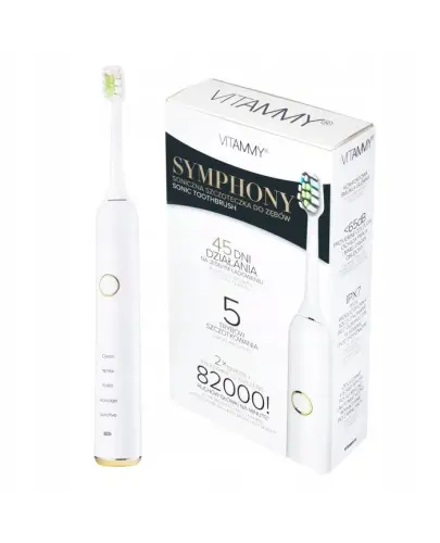 Vitammy Symphony White szczoteczka soniczna do zębów 