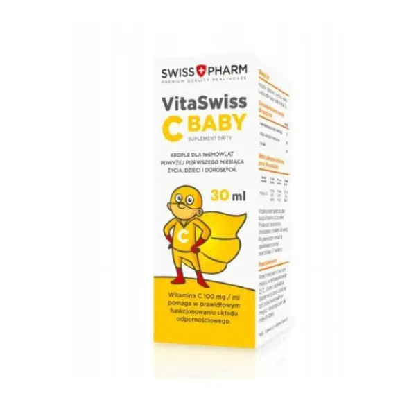 VitaSwiss C baby witamina C 30 ml SWISSPHARM