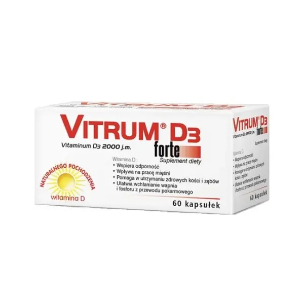 VITRUM D3 2000 j.m. FORTE 60 kaps.