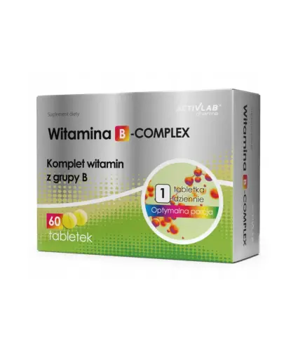 WITAMINA B-COMPLEX 60 TABLETEK ACTIVLAB