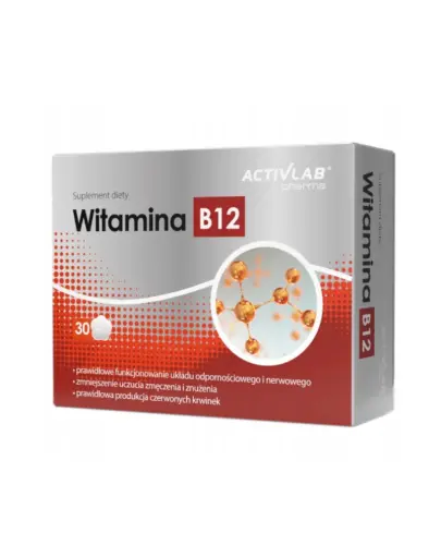 WITAMINA B12 30 TABLETEK ACTIVLAB