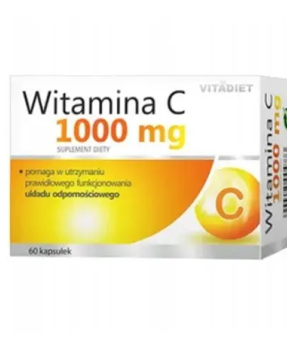 WITAMINA C 1000 mg 60 KAPS. VITADIET 