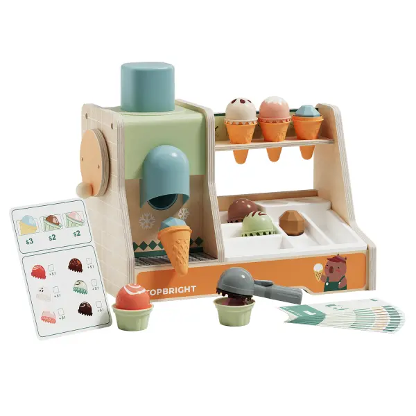 ZABAWKA EDUKACYJNA DUŻA LODZIARNIA 36m+ TOPBRIGHT