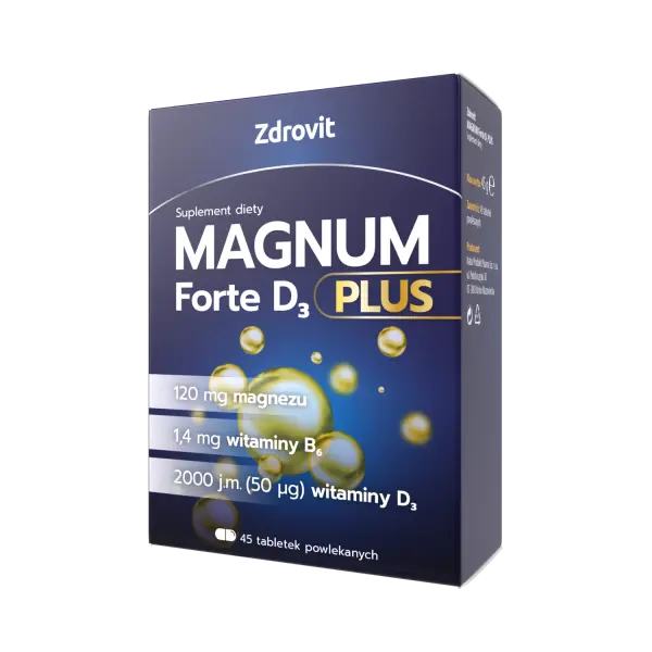 Zdrovit Magnum Forte D3 Plus - 45 tabl.