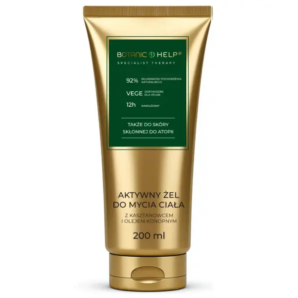 ŻEL DO MYCIA CIAŁA Z KASZTANOWCEM 200 ML BOTANIC HELP 
