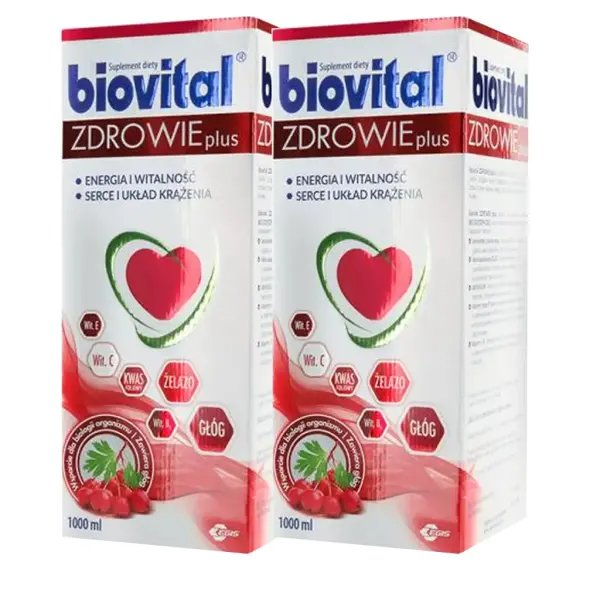  Zestaw Biovital Zdrowie Plus, 2x1000 ml