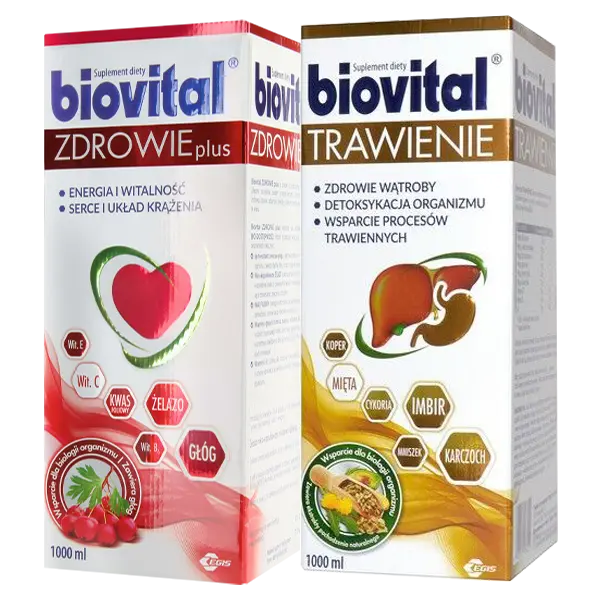 Zestaw Biovital Zdrowie + Trawienie 1000 ml