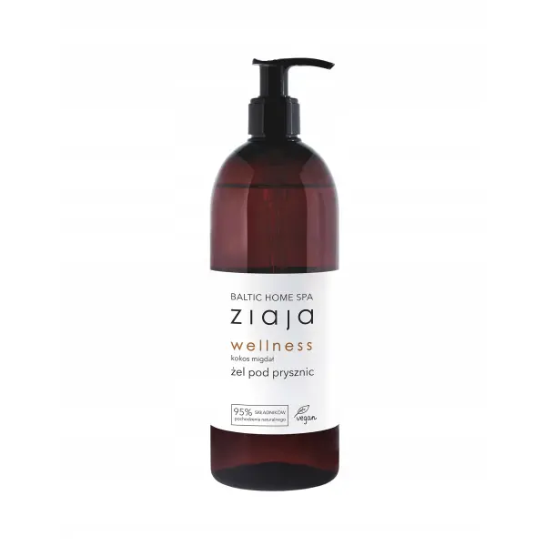 ZIAJA BALTIC HOME SPA ŻEL POD PRYSZNIC WELLNESS KOKOS MIGDAŁ 500ML