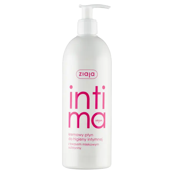 Ziaja Intima Kremowy Płyn do higieny intymnej z kwasem mlekowym, 500 ml