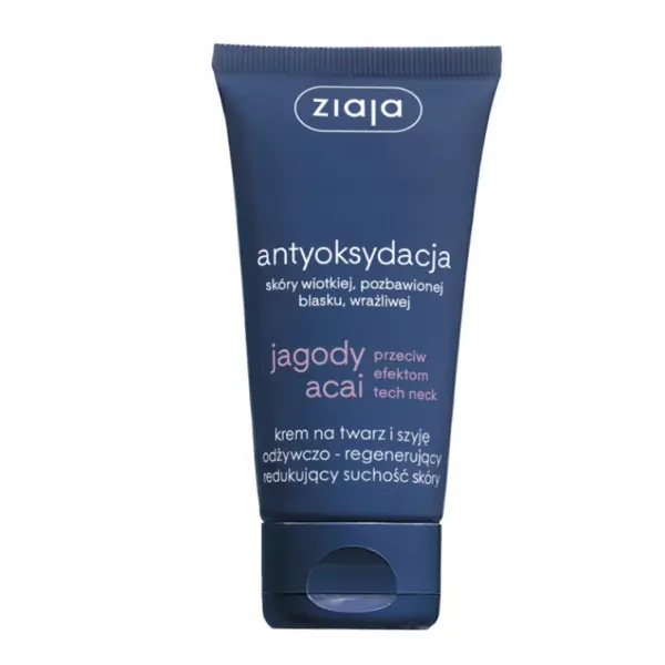 ZIAJA Jagody Acai krem odżywczy na noc 50 ml