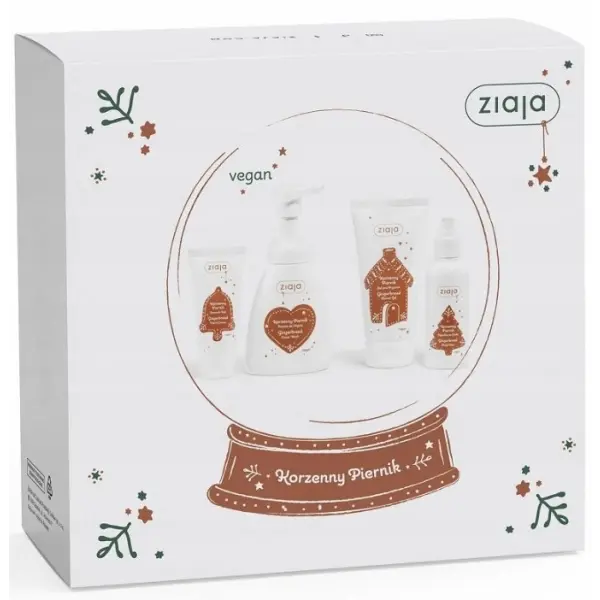ZIAJA KORZENNY PIERNIK ZESTAW KOSMETYKÓW