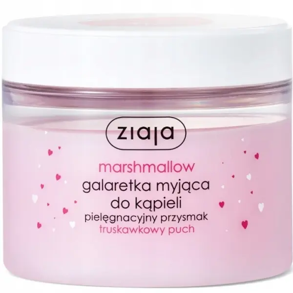 ZIAJA MARSHMALLOW GALARETKA MYJĄCA DO KĄPIELI TRUSKAWKOWY PUCH 260ML