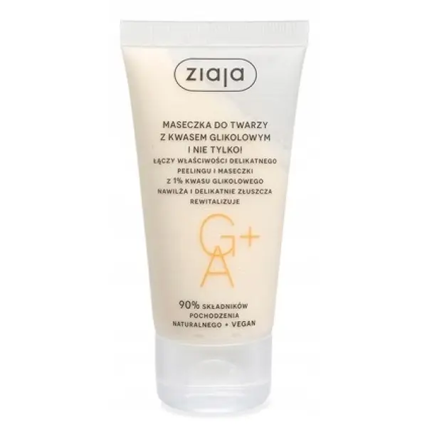 ZIAJA MASECZKA DO TWARZY Z KWASEM GLIKOLOWYM 55ML