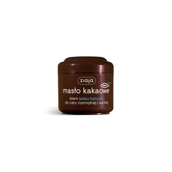 ZIAJA MASŁO KAKAOWE KREM LEKKA FORMUŁA DO CERY NORMLANJE I SUCHEJ 200ML