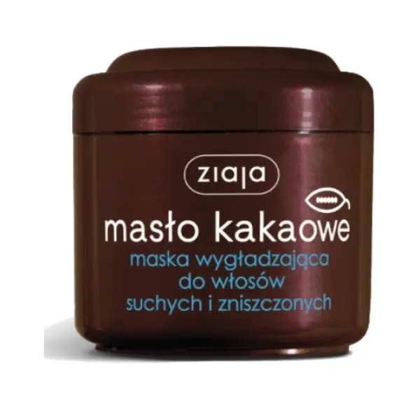 Ziaja Masło Kakaowe, Maska do włosów wygładzająca włosy, 200 ml